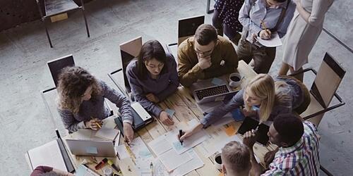 Group of employees